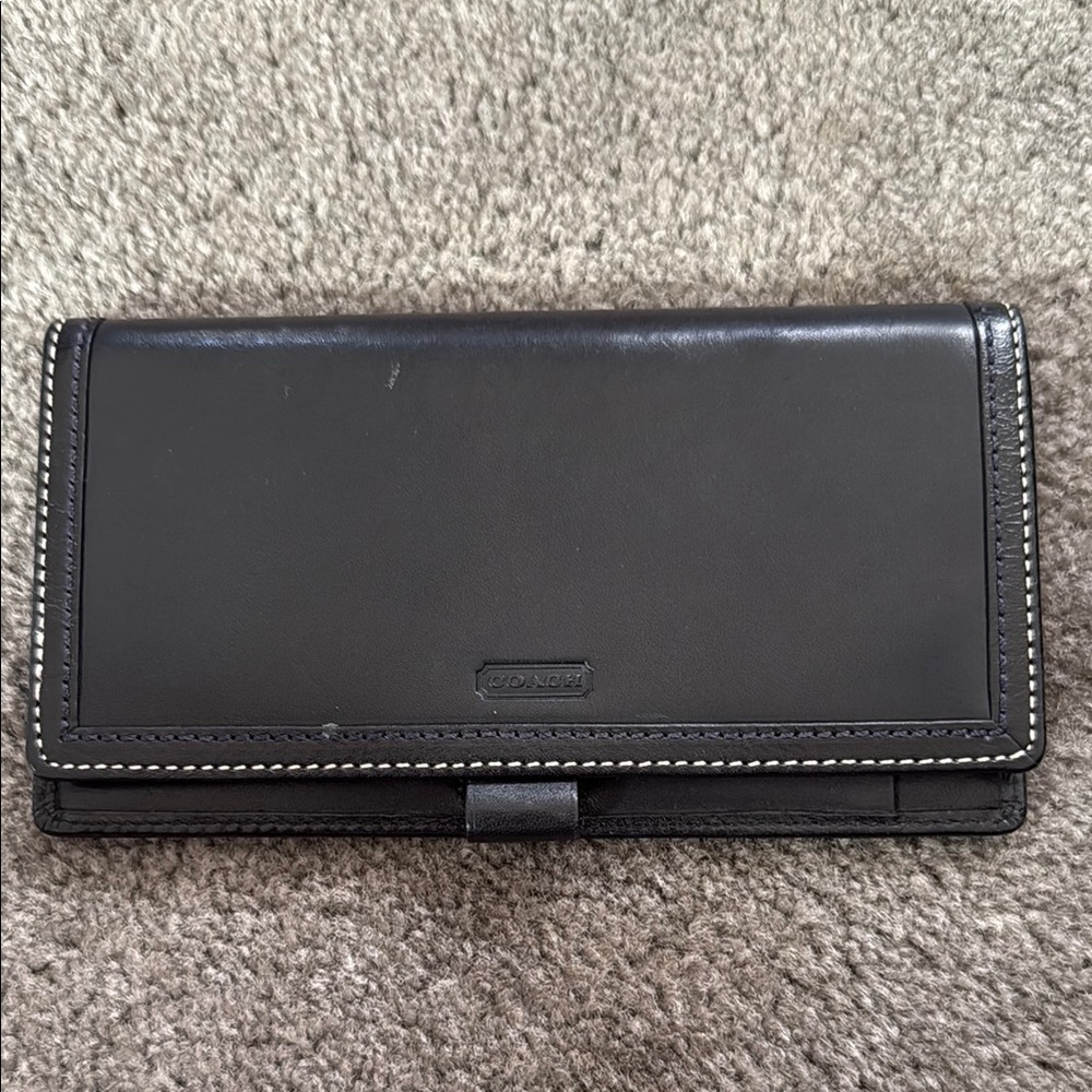 Coach Black Leather wallet